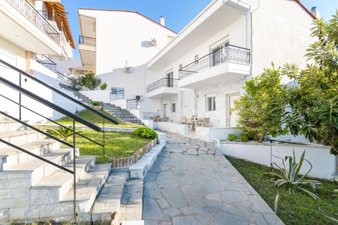 Crystal House Apartment Neos Marmaras Bagian luar foto